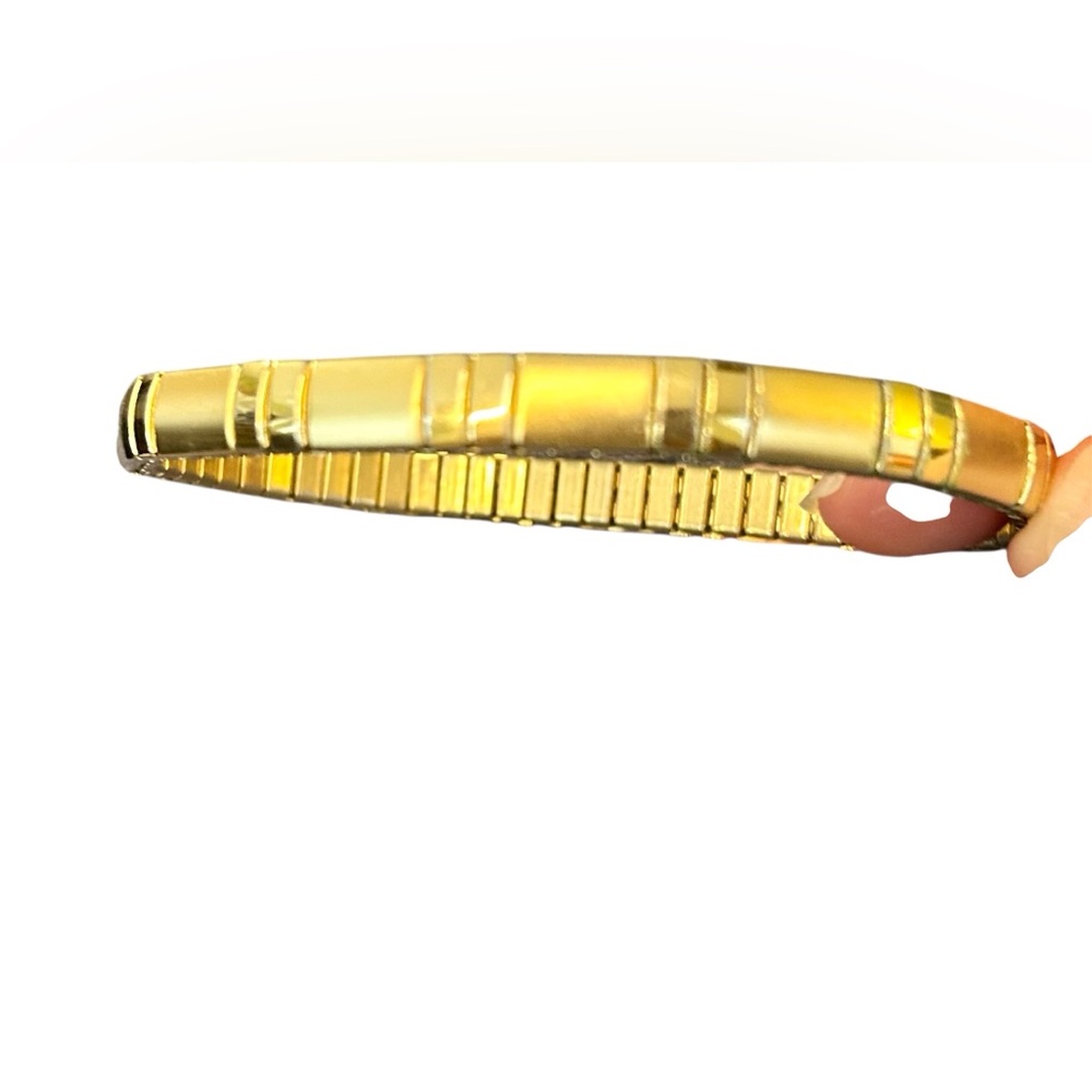 Vintage Golden Expansion Watch Style Flex Bracelet